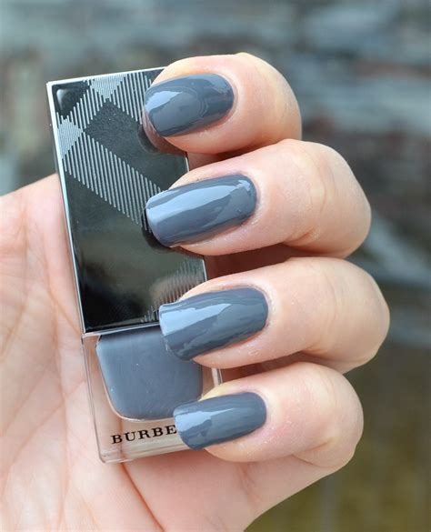 burberry stone blue nail polish|burberry nail polish steel grey.